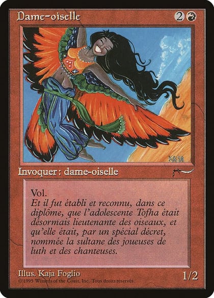 Bird Maiden (French) - "Dame-oiselle", Renaissance #182065