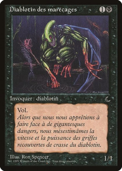 Bog Imp (French) - "Diablotin des marecages", Renaissance #182070