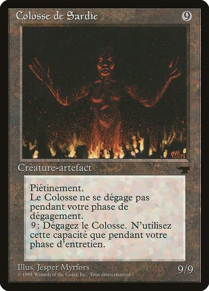 Colossus of Sardia (French) - "Colosse de Sardie", Renaissance #182080