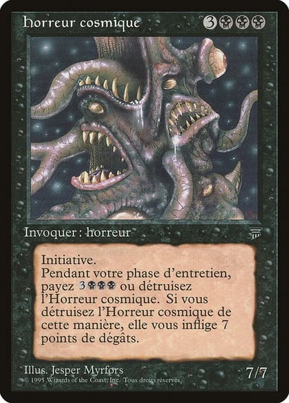Cosmic Horror (French) - "horreur cosmique", Renaissance #182082