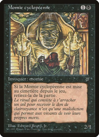Cyclopean Mummy (French) - "Momie cyclopeenne", Renaissance #182085
