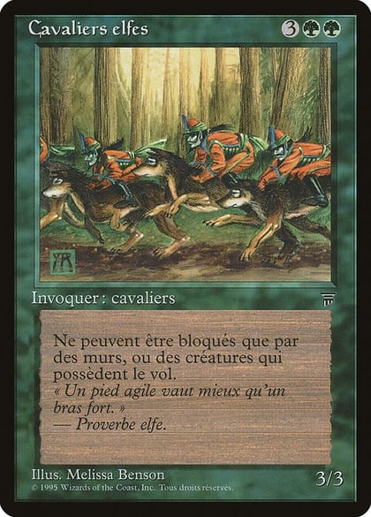 Elven Riders (French) - "Cavaliers elfes", Renaissance #182091