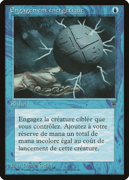 Energy Tap (French) - "Engagement energetique", Renaissance #182092