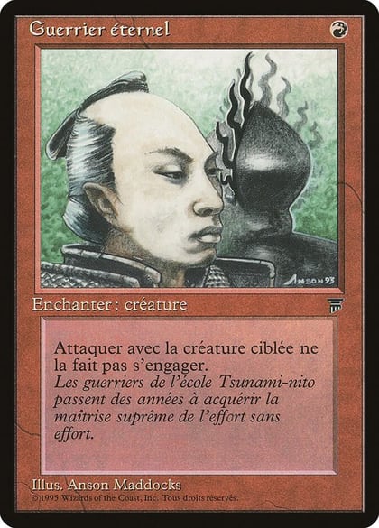 Eternal Warrior (French) - "Guerrier eternel", Renaissance #182094