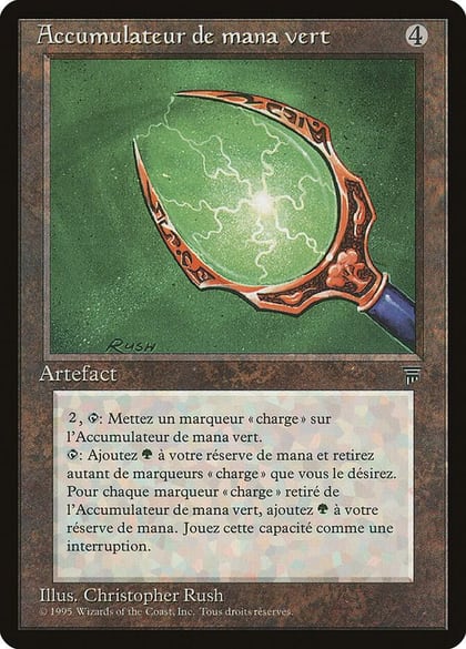 Green Mana Battery (French) - "Accumulateur de mana vert", Renaissance #182106
