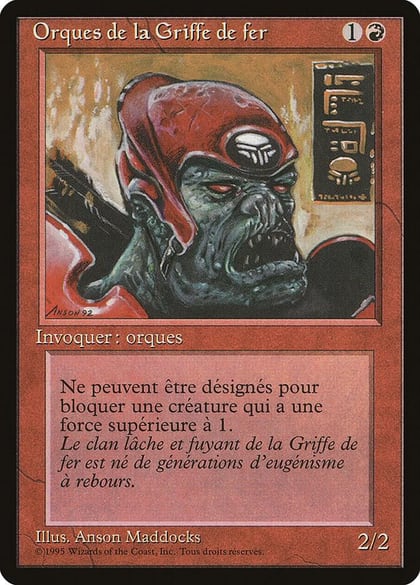 Ironclaw Orcs (French) - "Orques de la Griffe de fer", Renaissance #182110