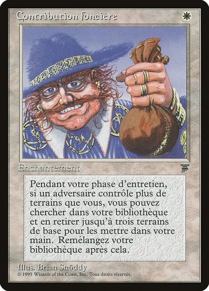 Land Tax (French) - "Contribution fonciere", Renaissance #182115