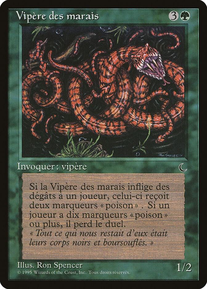 Marsh Viper (French) - "Vipere des marais", Renaissance #182140