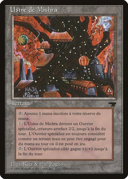 Mishra's Factory (French) - "Usine de Mishra", Renaissance #182142