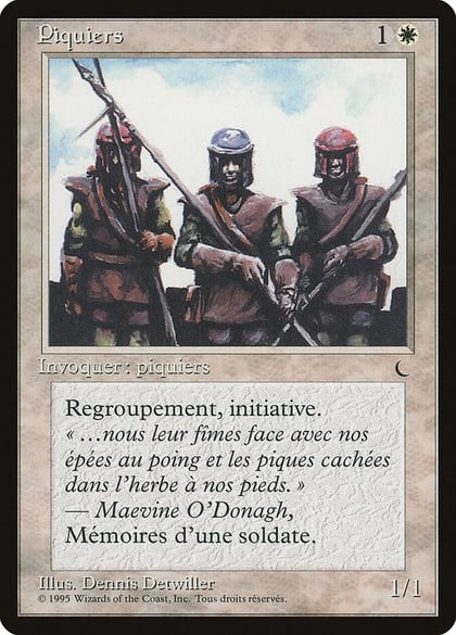 Pikemen (French) - "Piquiers", Renaissance #182149