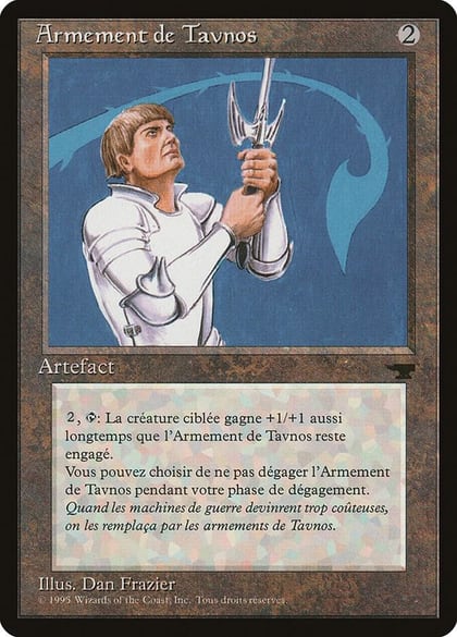 Tawnos's Weaponry (French) - "Armement de Tavnos", Renaissance #182171