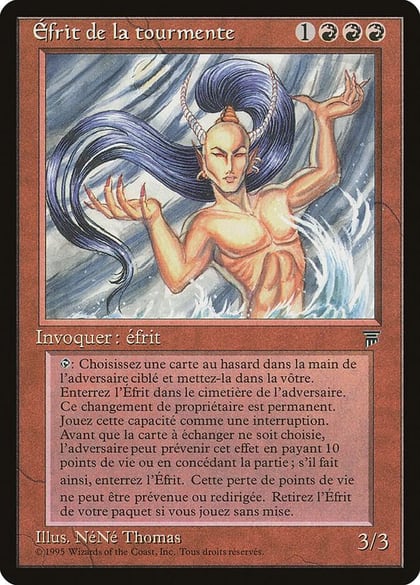 Tempest Efreet (French) - "Efrit de la tourmente", Renaissance #182172