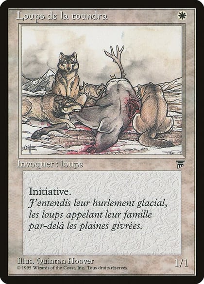 Tundra Wolves (French) - "Loups de la toundra", Renaissance #182177