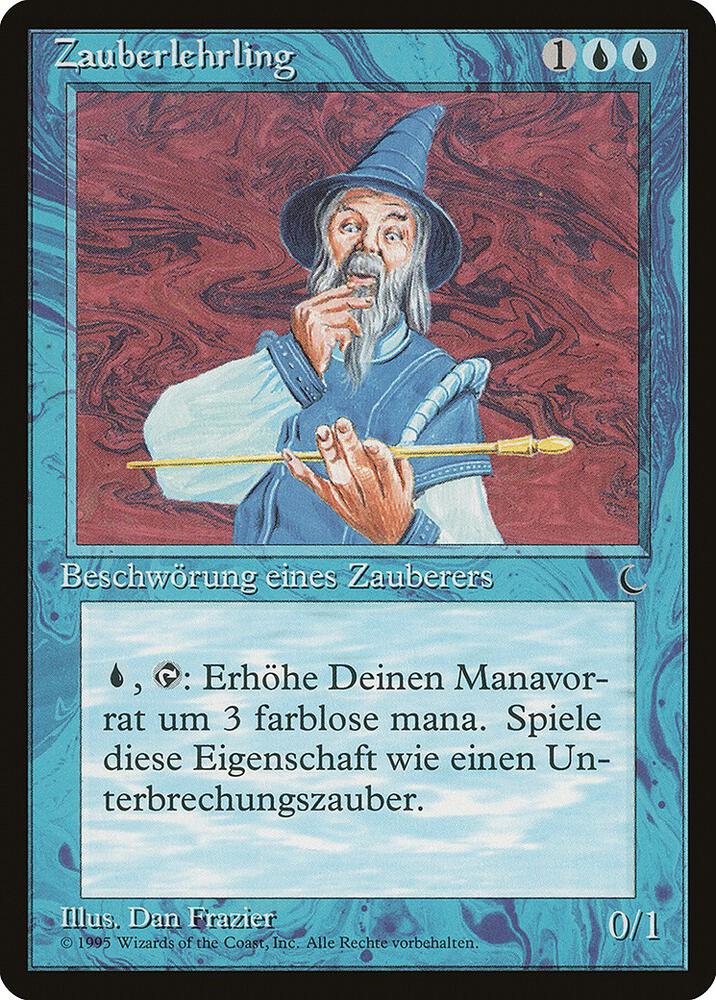 Apprentice Wizard (German) - "Zauberlehrling", Renaissance #182203