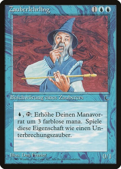 Apprentice Wizard (German) - "Zauberlehrling", Renaissance #182203
