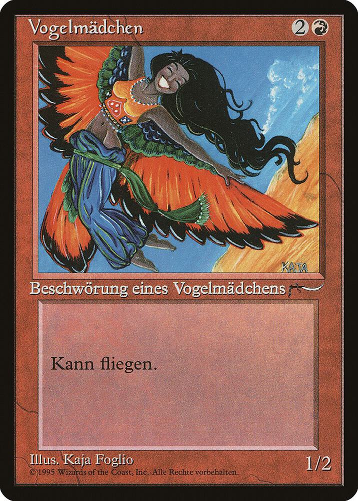 Bird Maiden (German) - "Vogelmadchen", Renaissance #182248