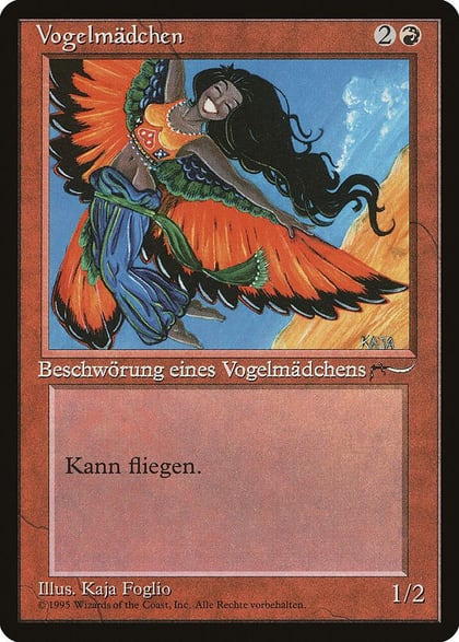 Bird Maiden (German) - "Vogelmadchen", Renaissance #182248