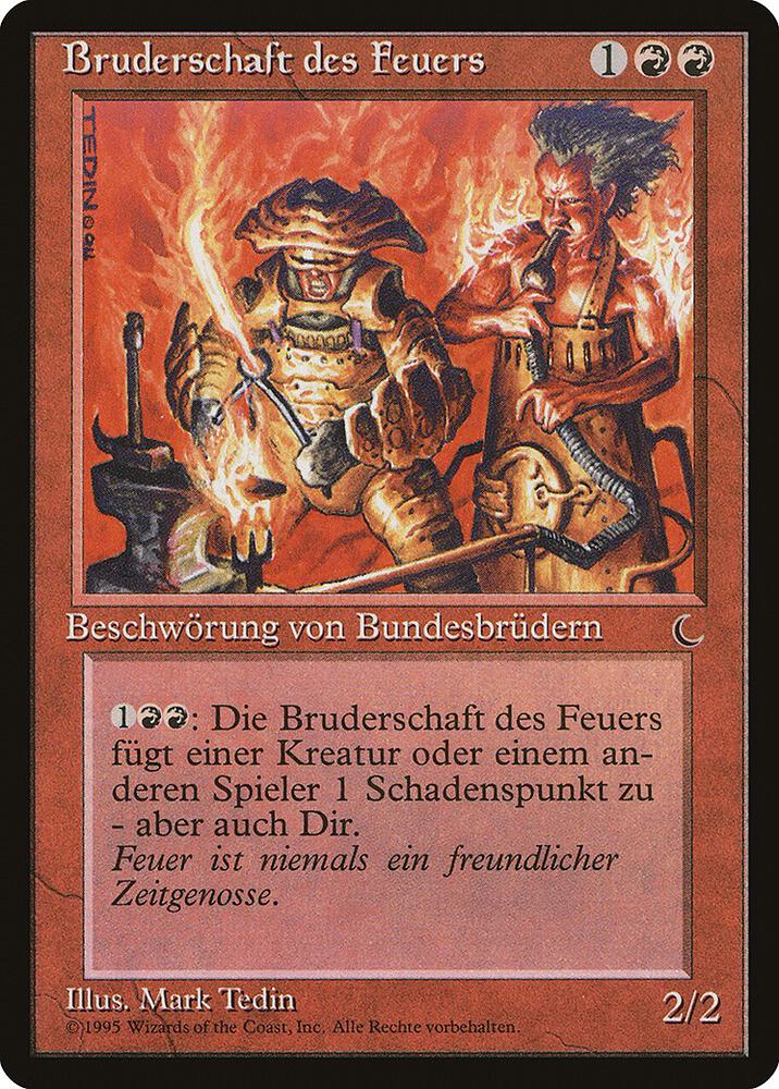 Brothers of Fire (German) - "Bruderschaft des Feuers", Renaissance #182255
