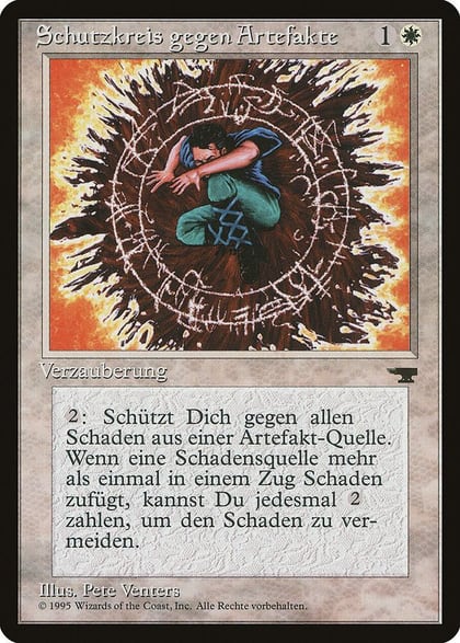 Circle of Protection: Artifacts (German) - "Schutzkreis gegen Artefakte", Renaissance #182259