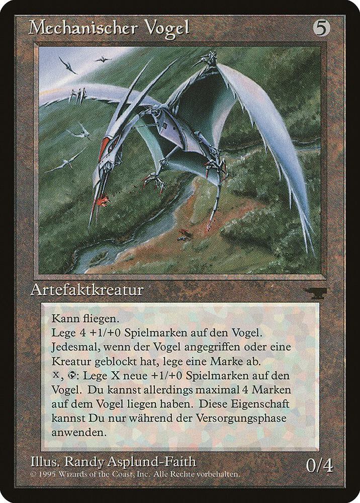 Clockwork Avian (German) - "Mechanischer Vogel", Renaissance #182261