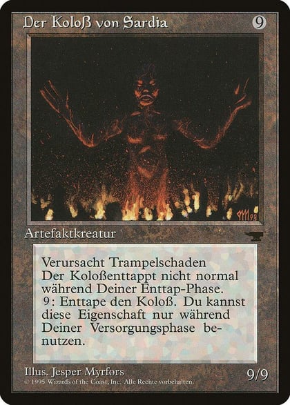 Colossus of Sardia (German) - "Der KoloB von Sardia", Renaissance #182262