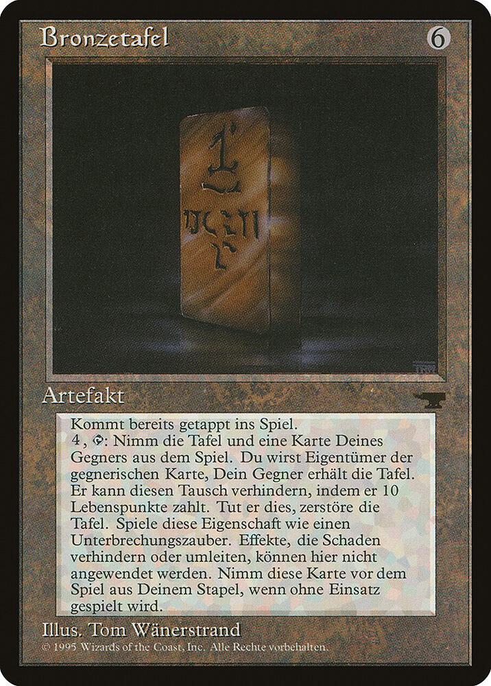 Bronze Tablet (German) - "Bronzetafel", Renaissance #182266