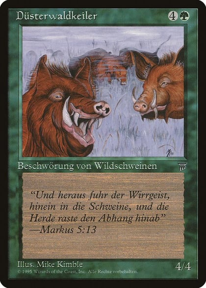 Durkwood Boars (German) - "Dusterwaldkeiler", Renaissance #182272