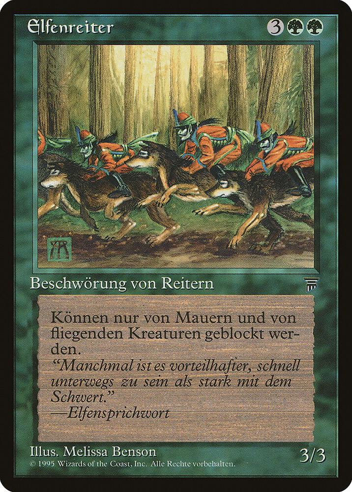Elven Riders (German) - "Elfenreiter", Renaissance #182274