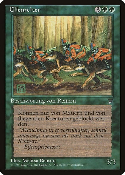 Elven Riders (German) - "Elfenreiter", Renaissance #182274