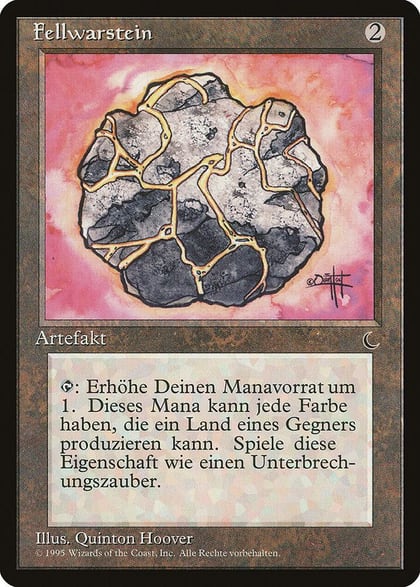 Fellwar Stone (German) - "Fellwarstein", Renaissance #182278