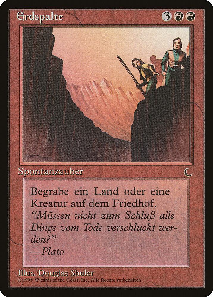 Fissure (German) - "Erdspalte", Renaissance #182279