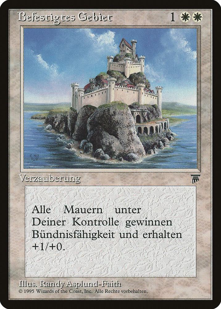 Fortified Area (German) - "Befestigtes Gebiet", Renaissance #182281