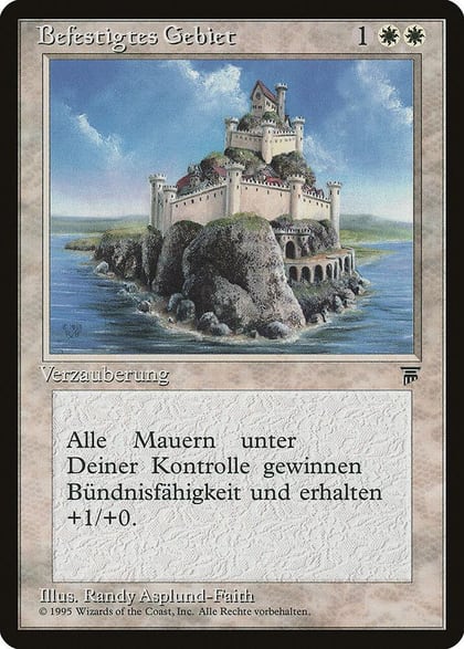Fortified Area (German) - "Befestigtes Gebiet", Renaissance #182281