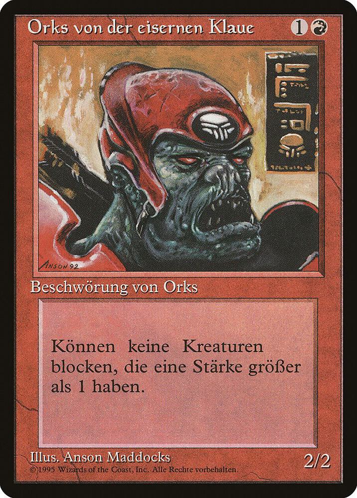 Ironclaw Orcs (German) - "Orks von der eisernen Klaue", Renaissance #182293