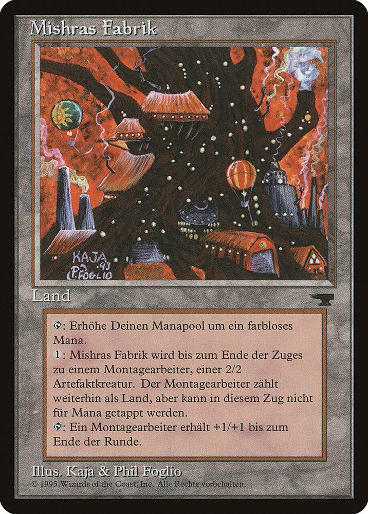 Mishra's Factory (German) - "Mishras Fabrik", Renaissance #182305