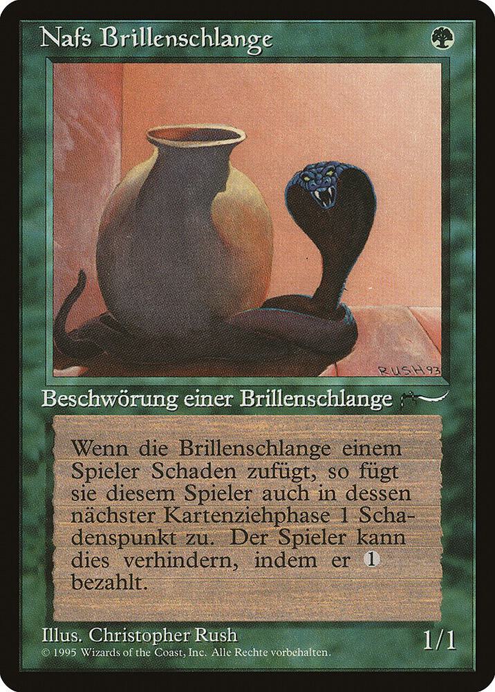 Nafs Asp (German) - "Nafs Brillenschlange", Renaissance #182309