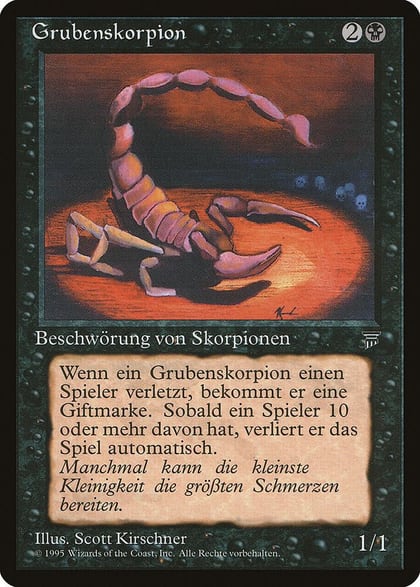Pit Scorpion (German) - "Grubenskorpion", Renaissance #182314