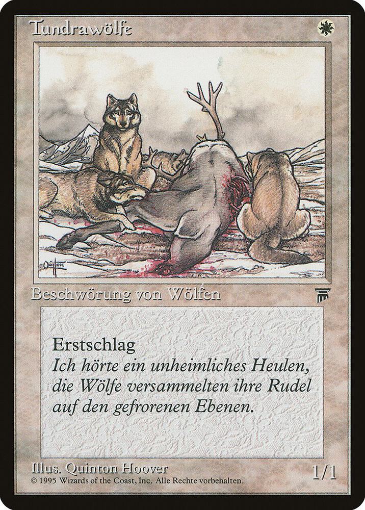 Tundra Wolves (German) - "Tundrawolfe", Renaissance #182344
