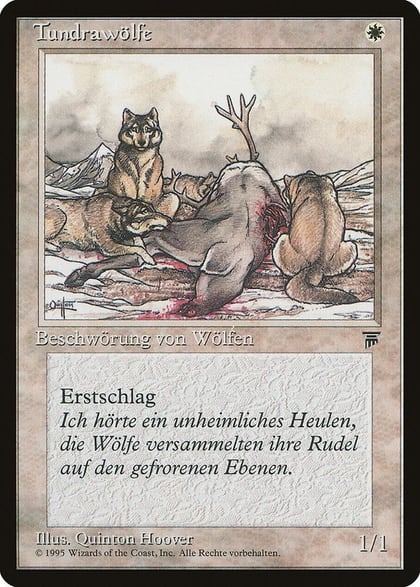 Tundra Wolves (German) - "Tundrawolfe", Renaissance #182344