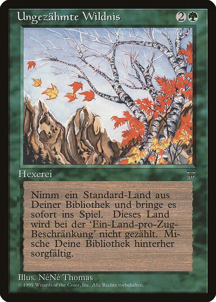 Untamed Wilds (German) - "Ungezahmte Wildnis", Renaissance #182347