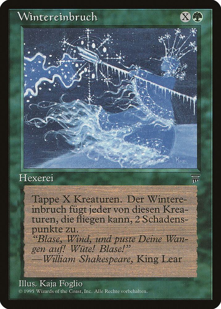 Winter Blast (German) - "Wintereinbruch", Renaissance #182357