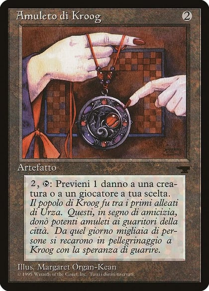 Amulet of Kroog (Italian) - "Amuleto di Kroog", Renaissance #182367