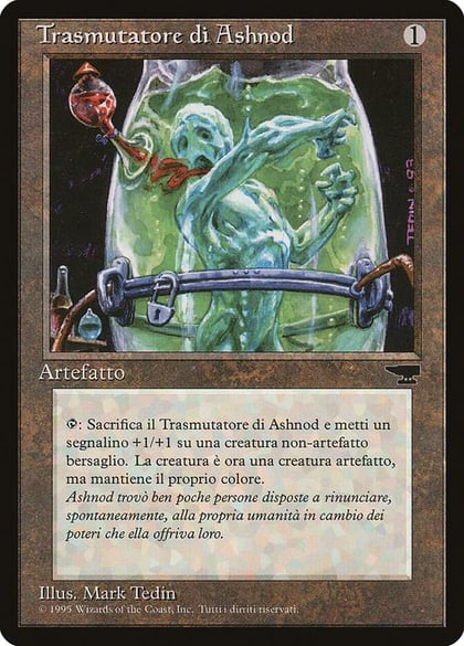 Ashnod's Transmogrant (Italian) - "Trasmutatore di Ashnod", Renaissance #182371