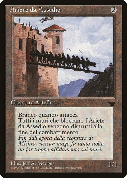 Battering Ram (Italian) - "Ariete da Assedio", Renaissance #182372