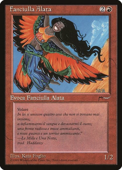Bird Maiden (Italian) - "Fanciulla Alata", Renaissance #182373
