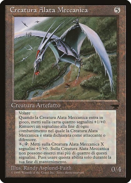 Clockwork Avian (Italian) - "Creatura Alata Meccanica", Renaissance #182378