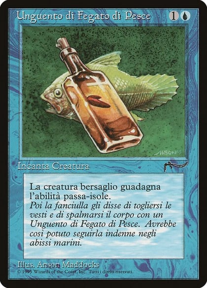 Fishliver Oil (Italian) "Unguento di Fegato di Pesce", Renaissance #182388