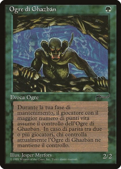 Ghazban Ogre (Italian) "Ogre di Ghazban", Renaissance #182389