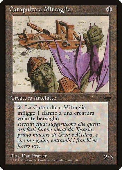 Grapeshot Catapult (Italian) - "Catapulta a Mitraglia", Renaissance #182392
