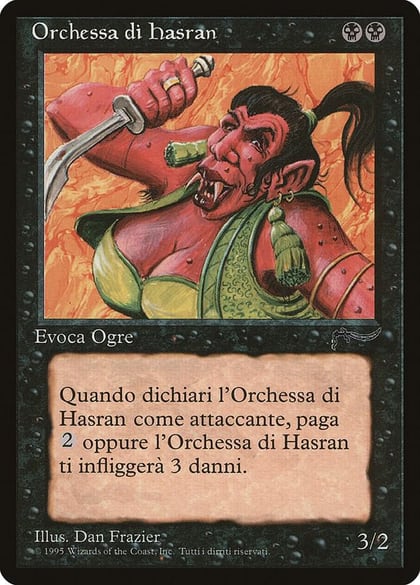 Hasran Ogress (Italian) - "Orchessa di hasran", Renaissance #182393
